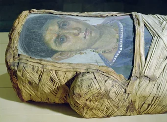 Mummy portrait of Eudaimon, 2nd century